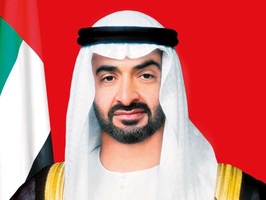 191013 Sheikh Mohammed Bin Zayed Al Nahyan protocol picture