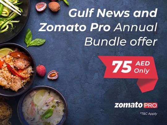Gulf News and Zomato Pro bundle