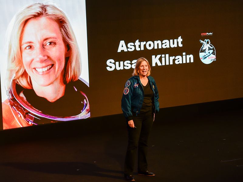 Susan Kilrain, American aerospace engineer and former NASA astronaut, in Dubai