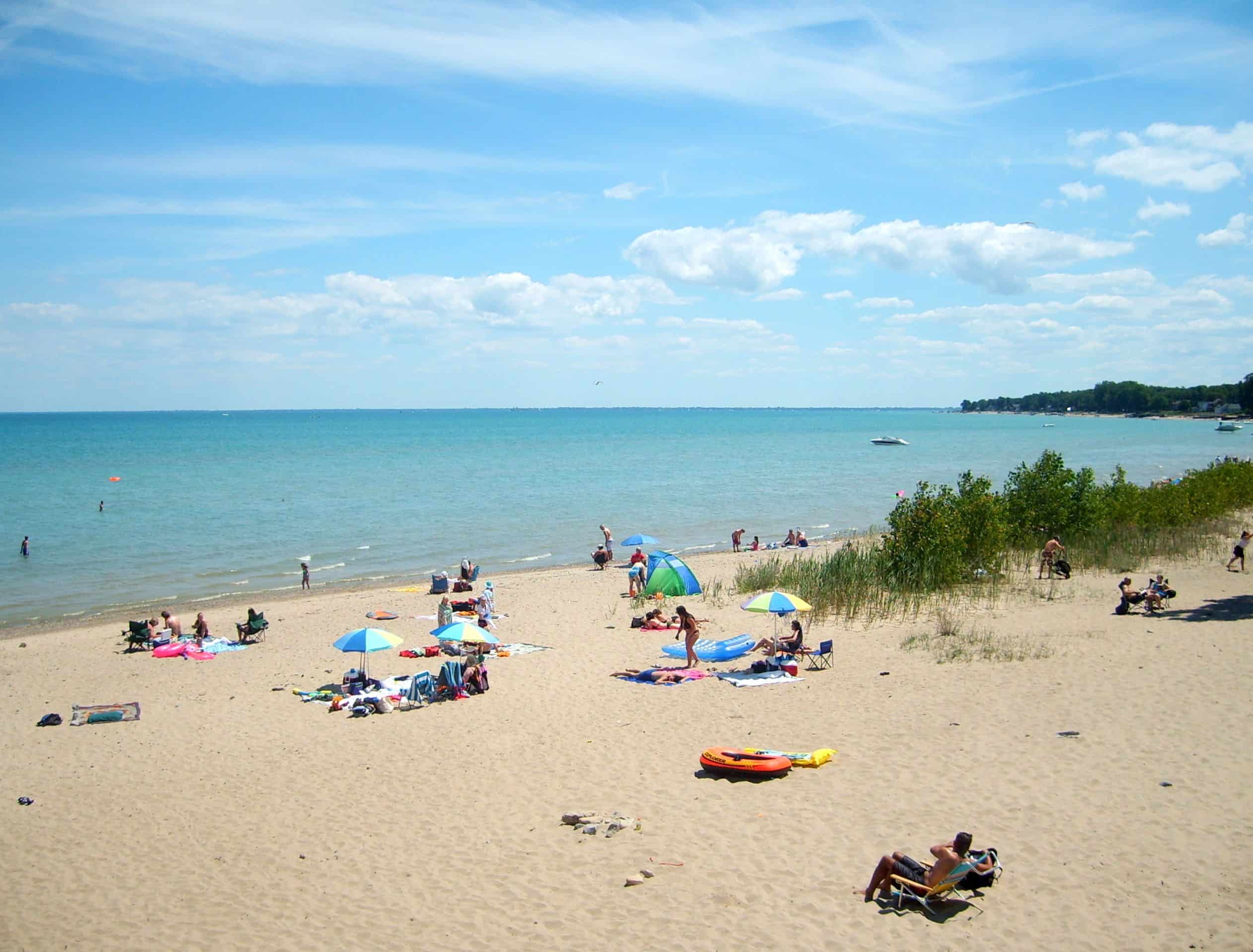 Lakeport State Park - Beach Camping Michigan